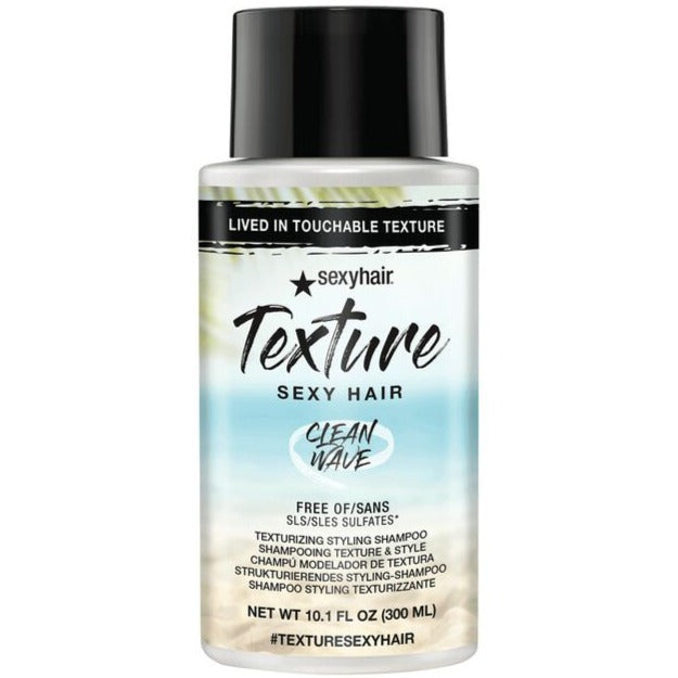 SexyHair Texture Clean Wave 2-in-1 Texturizing Styling Shampoo