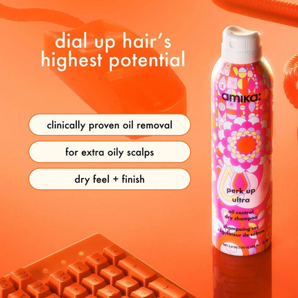 Amika Perk Up Ultra Oil Control Dry Shampoo