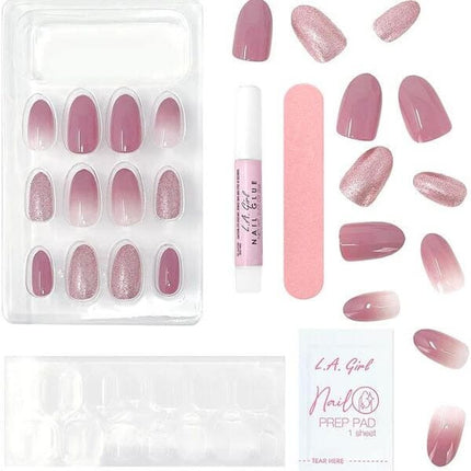 LA Girl Luxe Shine Fave Nail Tips - Excite Me