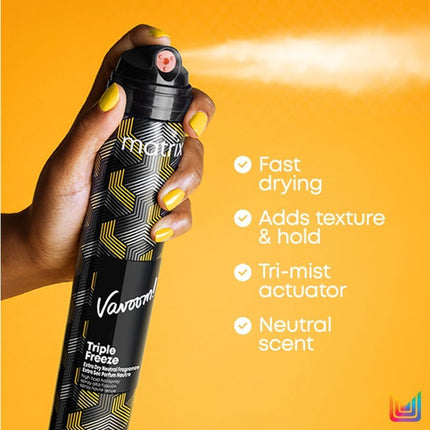 Matrix Vavoom Triple Freeze Extra Dry Neutral Fragrance Hair Spray 3