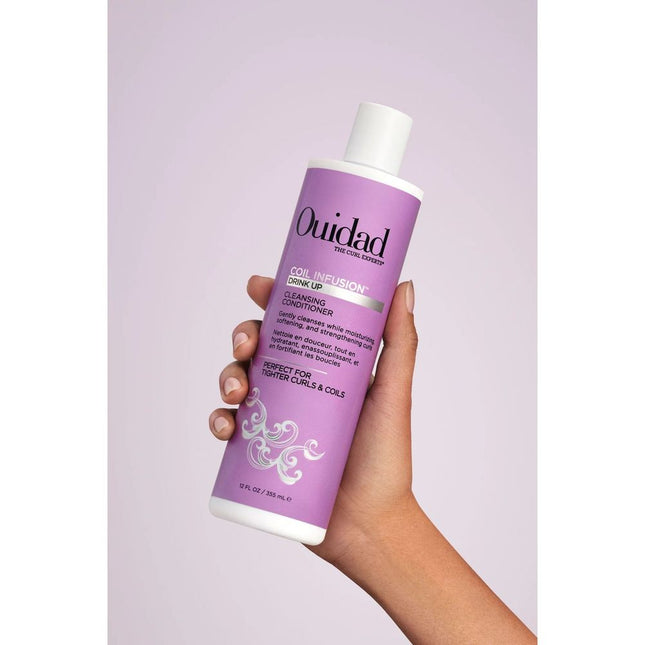 Ouidad Coil Infusion Drink Up Cleansing Conditioner Co Wash 2