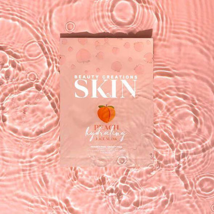 Beauty Creations Peach Hydrating Face Mask