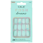 CALA Posh Dreams Short Oval Mint Press On Nails 87853