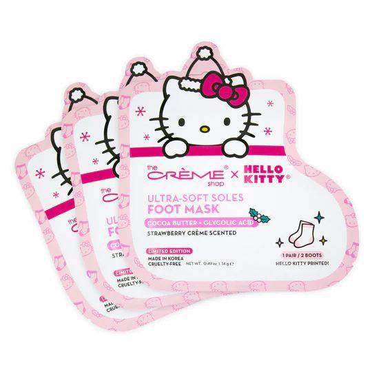 The Creme Shop Hello Kitty Ultra-Soft Soles Foot Mask
