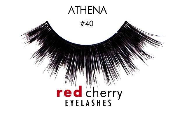 40 - athena - red cherry lashes - lashes