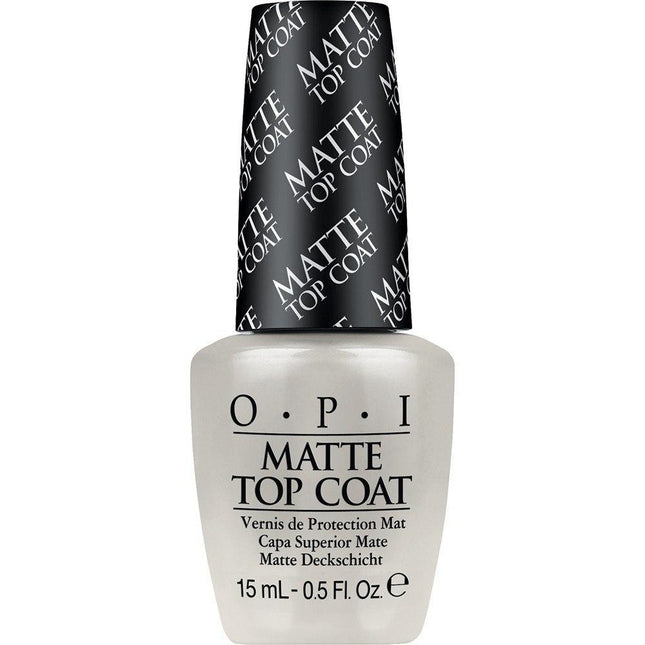 matte top coat - opi - nail polish