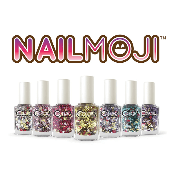Holographic Glitter and Emojis Polish for Cool-Girls