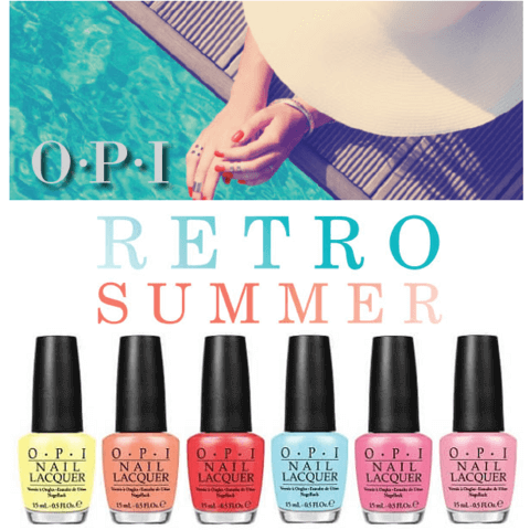 Dive into Summer with OPI Retro Summer Collection