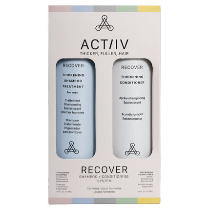 ActiiV RECOVER Thickening Treatment for Men DUO