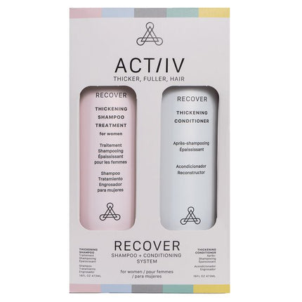 ActiiV RECOVER Thickening Treatment for Women DUO