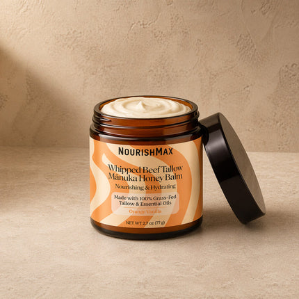 NourishMax Whipped Beef Tallow Manuka Honey Balm
