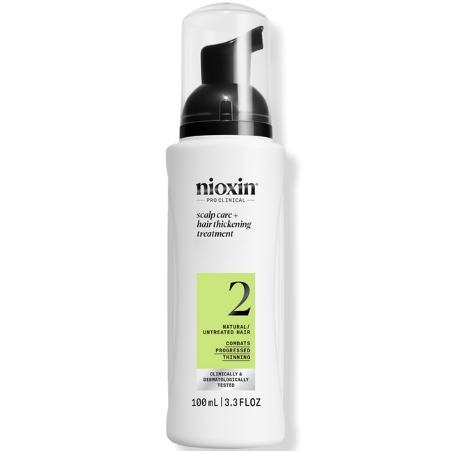 Nioxin System 2 Leave In Treatment - Natural Hair With Progressed Thinning