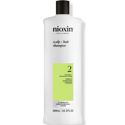 Nioxin System 2 Shampoo - Natural Hair With Progressed Thinning