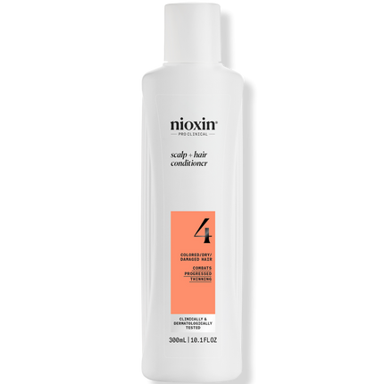 Nioxin System 4 Conditioner - Color Treated With Progressed Thinning