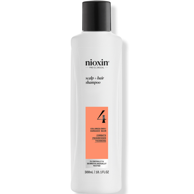 Nioxin System 4 Shampoo - Color Treated With Progressed Thinning
