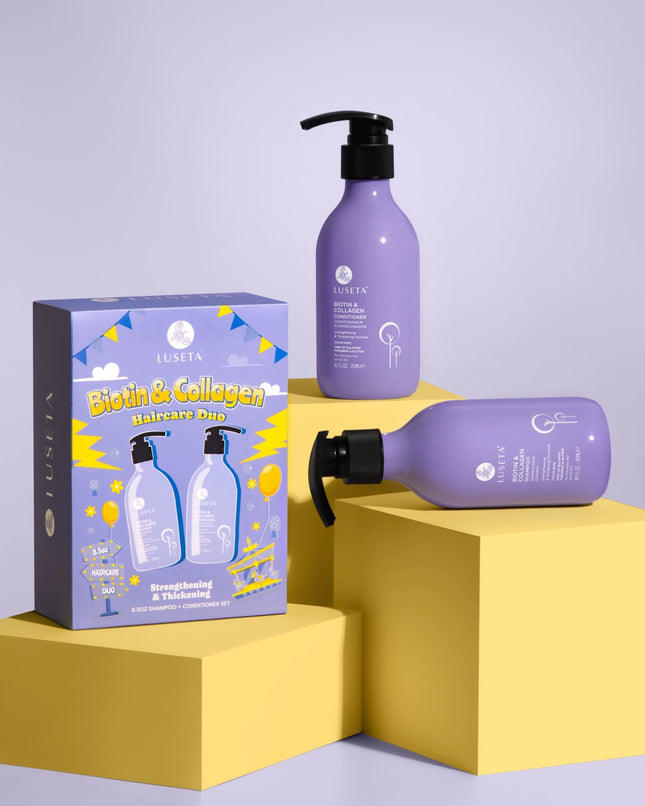 Luseta Biotin & Collagen Shampoo & Conditioner Set