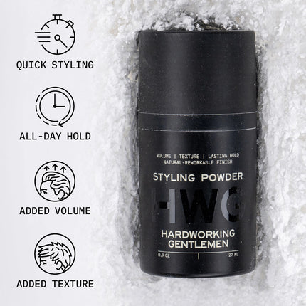 Hardworking Gentlemen Styling Powder