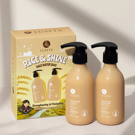 Luseta Rice Water Shampoo & Conditioner Set