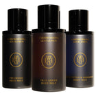 Hardworking Gentlemen Body Mist Trio