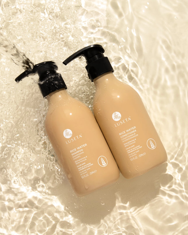 Luseta Rice Water Shampoo & Conditioner Set