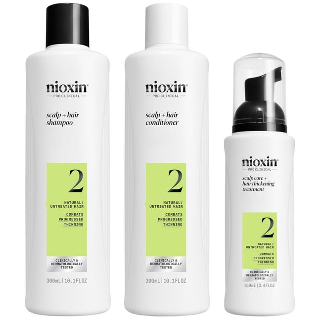 Nioxin System Kit 2 - Natural Hair With Progressed Thinning