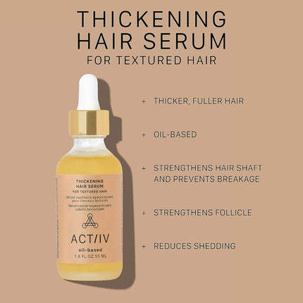 ACTiiV Thickening Hair Serum - Oil Based