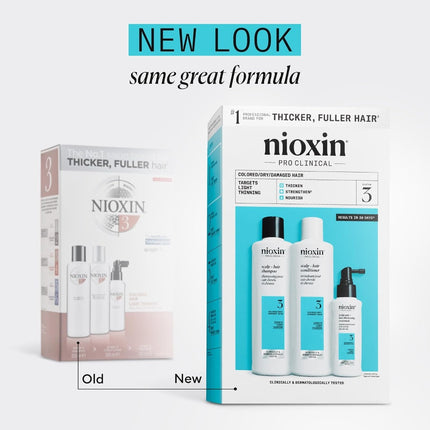 Nioxin System Kit 3 - Color Treated With Light Thinning