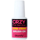 Absolute New York Glamify Brush-On Pink Nail Glue - Extra Strong