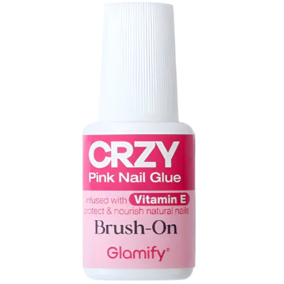 Absolute New York Glamify Brush-On Pink Nail Glue