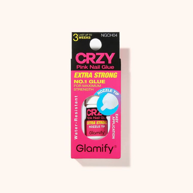 Absolute New York Glamify Pink Nail Glue - Extra Strong