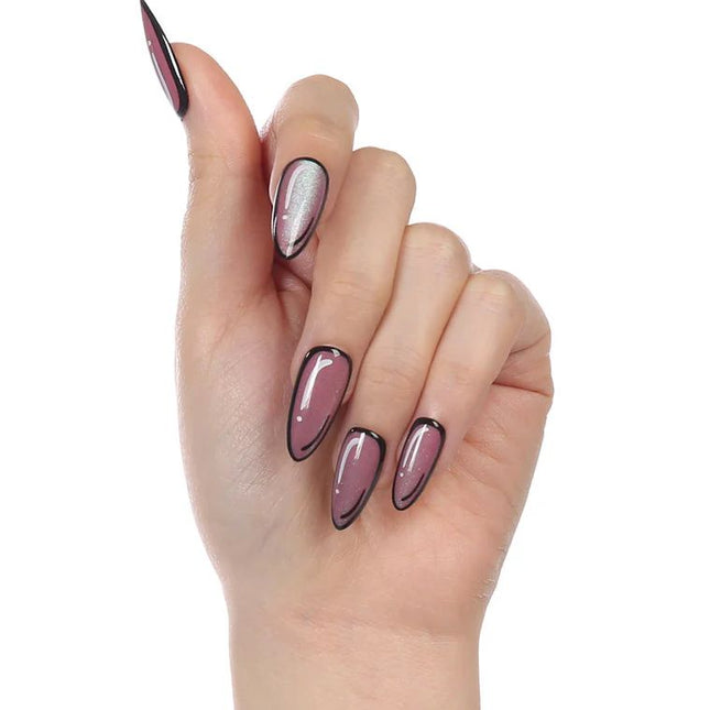 Absolute New York Glamify NTCW03 Clawtoon Press On Nails - Almond Long