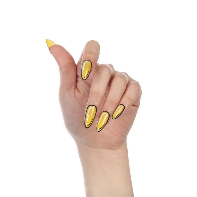 Absolute New York Glamify NTCW05 Clawtoon Press On Nails - Almond Long