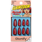 Absolute New York Glamify NTCW08 Clawtoon Press On Nails - Almond Long