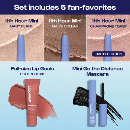 Alleyoop All Day, Every Day Set-Winning Eye & Lip Kit Gift Set