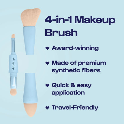 Alleyoop Multi-Tasker - 4-in-1 Makeup Brush