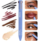 Alleyoop Pen Pal 4-in-1 Eye, Brow, Lip & Highlight Pen - Berry Busy