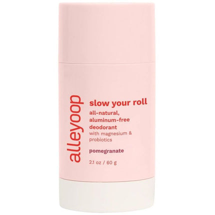 Alleyoop Slow Your Roll Natural Deodorant - Pomegranate