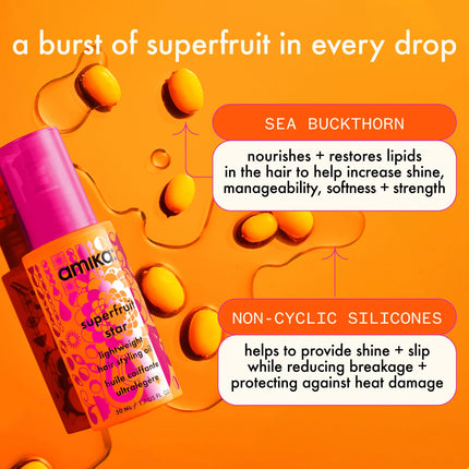 Amika Superfruit Star Lightweight Hair Styling Oil