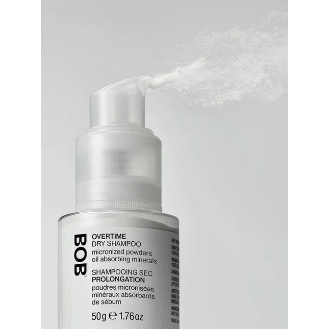 BACK OF BOTTLE Overtime Dry Shampoo