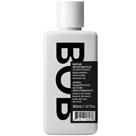 BACK OF BOTTLE Refine Intervention Shampoo