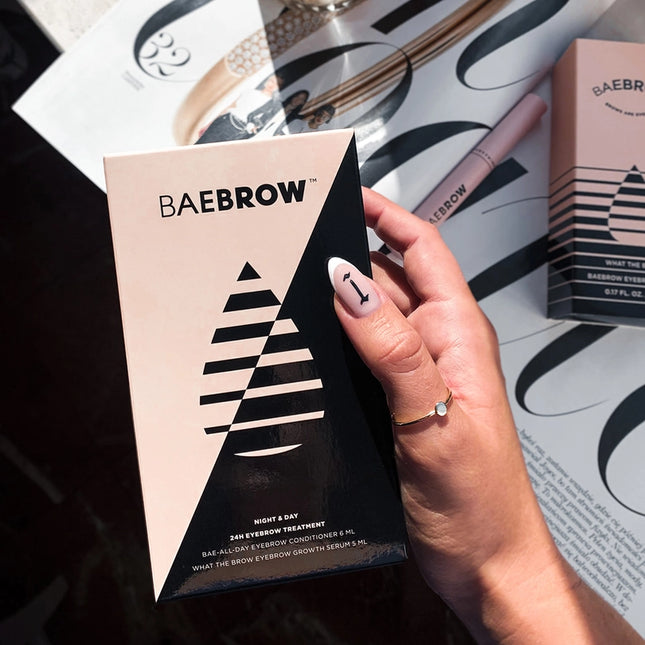 BAEBROW Night and Day Brow & Lash Growth & Conditioning Duo