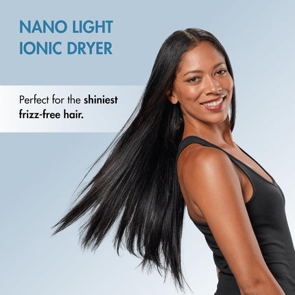 BabylissPRO Nano Titanium Matte Black Light Ionic High-Speed Dryer