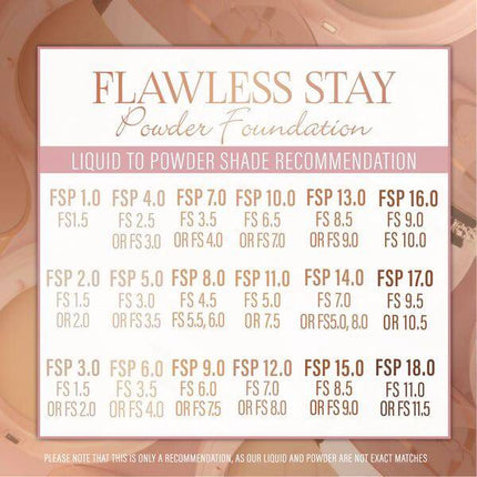 Beauty Creations Flawless Stay Powder Foundation - HB Beauty Bar