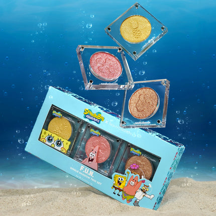 Beauty Creations Spongebob "F.U.N" Single Eyeshadow Set