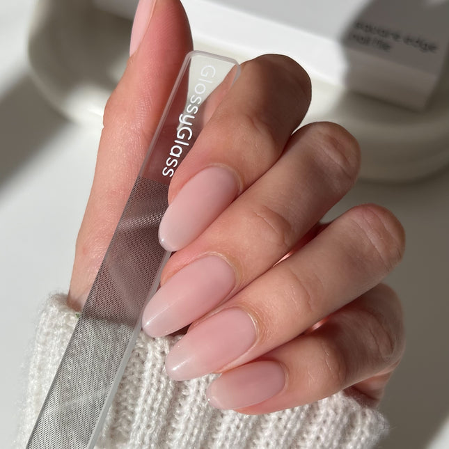 GlossyGlass Glass Nail Buffer - Square Edge