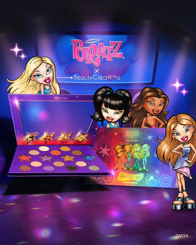 Beauty Creations Bratz x Beauty Creations Girls Nite Out Shadow Palette