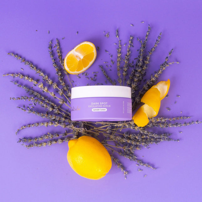 Bushbalm Dark Spot Exfoliating Scrub - Lavender Lemon