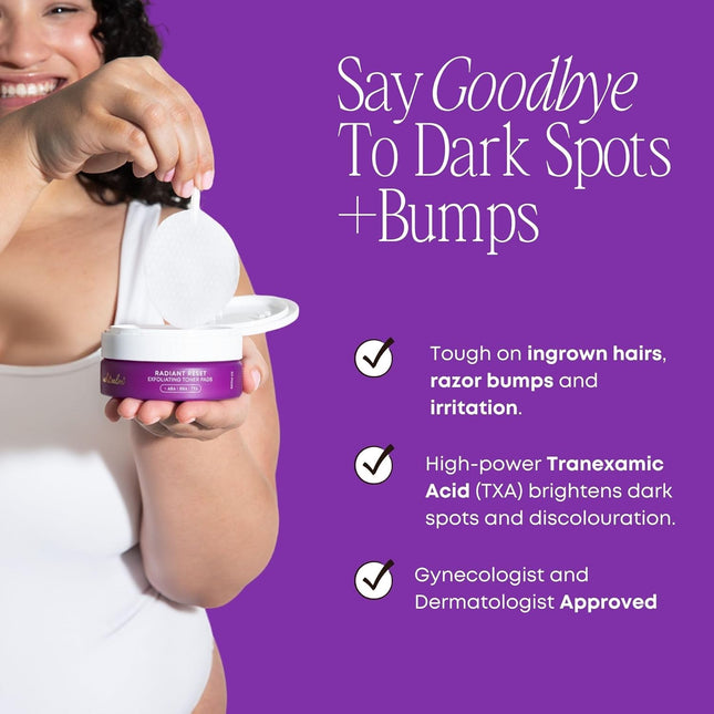 Bushbalm Radiant Reset Exfoliating Toner Pads