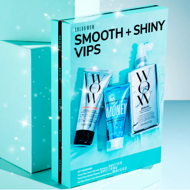 Color Wow Smooth + Shiny VIPs Holiday Kit