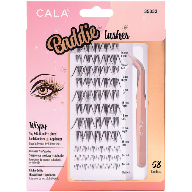CALA Baddie Lashes: Wispy Clusters